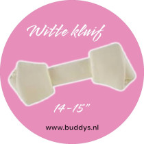 Witte knoop 14-15"